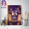 LSU Tigers Champions First National Championship Title Decor Poster Canvas