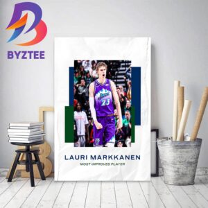 Lauri Markkanen Is Your 2022-23 Most Improved Player Decor Poster Canvas