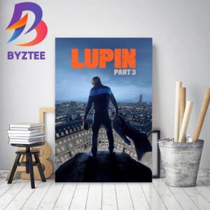 Lupin Part 3 Official Poster Decor Poster Canvas
