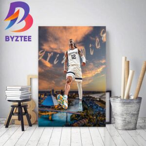 Memphis Grizzlies Survive And Take Game 5 At Home Vs Los Angeles Lakers Home Decor Poster Canvas