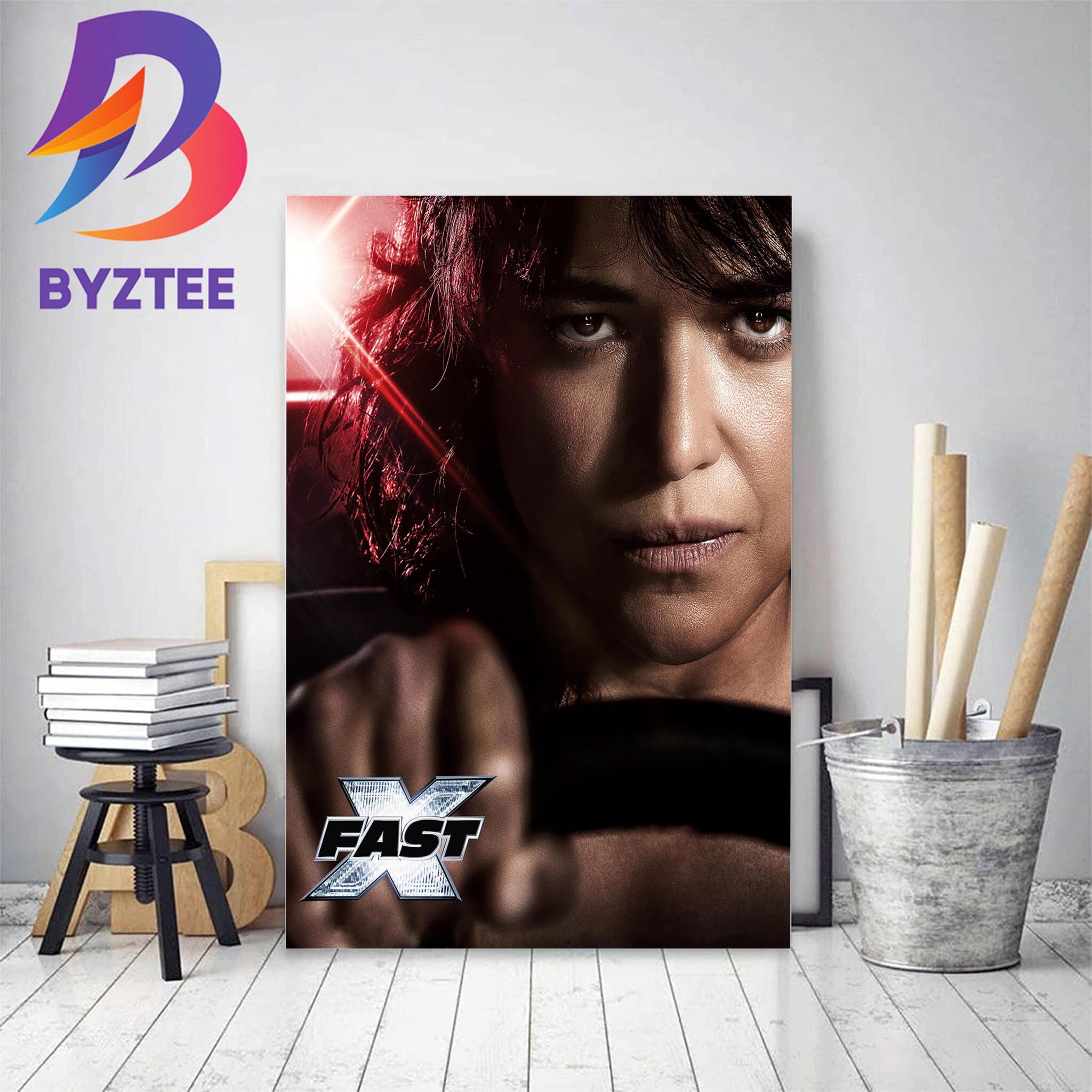 Michelle Rodriguez As Letty Ortiz In Fast X 2023 Decor Poster Canvas ...