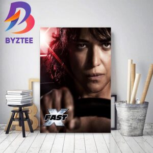 Michelle Rodriguez As Letty Ortiz In Fast X 2023 Decor Poster Canvas