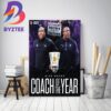Mike Brown First-Ever Unanimous NBA Coach Of The Year Decor Poster Canvas