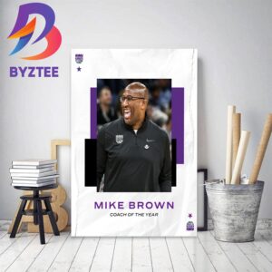 Mike Brown Wins NBA Coach Of The Year Decor Poster Canvas