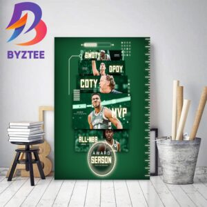 Milwaukee Bucks Award Season 2022-23 NBA Season Decor Poster Canvas