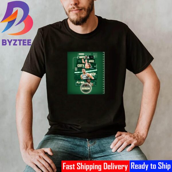 Milwaukee Bucks Award Season 2022-23 NBA Season Shirt