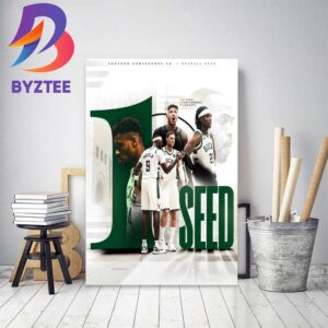 Milwaukee Bucks Eastern Conference 1 Overall Seed Decor Poster Canvas