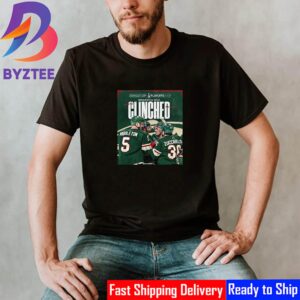 Minnesota Wild Clinched Stanley Cup Playoffs 2023 Shirt