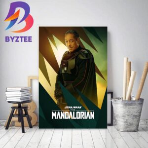 Moff Gideon In The Mandalorian Season 3 Decor Poster Canvas