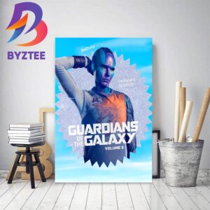 Nebula In Guardians Of The Galaxy Vol 3 x Barbie Decor Poster Canvas
