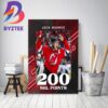 Minnesota Mens Hockey Advance National Championship 2023 Mens Frozen Four Tampa Bay Decor Poster Canvas