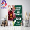 New York Giants Select Maryland CB Deonte Banks In The 2023 NFL Draft Home Decor Poster Canvas