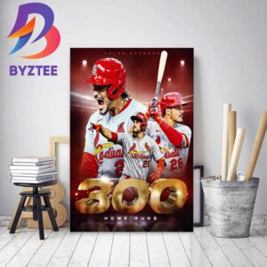 Nolan Arenado 300 Home Runs Decor Poster Canvas
