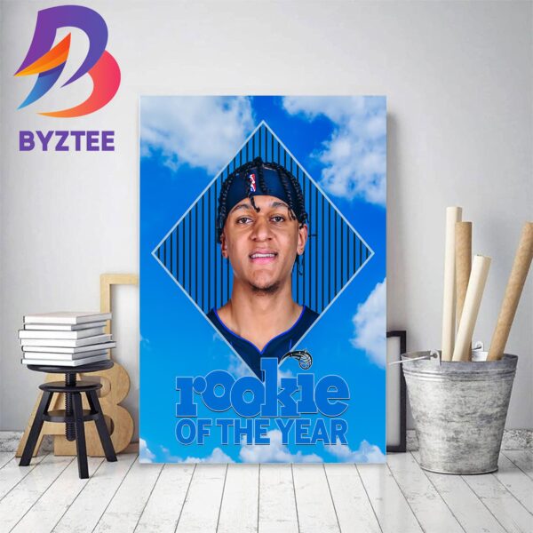 Paolo Banchero Wins The 2023 Kia NBA Rookie Of The Year Award Decor Poster Canvas