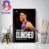 Phoenix Suns 5 Game Win Streak In NBA Decor Poster Canvas