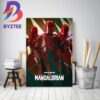 Praetorian Guards In The Mandalorian Star Wars Decor Poster Canvas