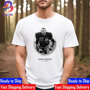 RIP Dave Wilcox 1942 2023 Thank You For The Memories Unisex T-Shirt