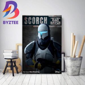 Scorch In Star Wars The Bad Batch Decor Poster Canvas