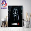 Scream VI 2023 Official Poster Decor Poster Canvas