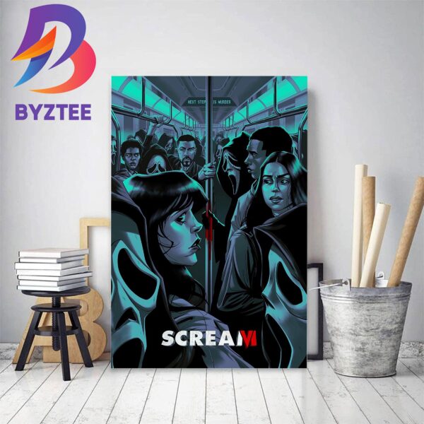 Scream VI New Poster Movie Decor Poster Canvas