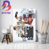 Quinnipiac Mens Ice Hockey 2023 National Champions Decor Poster Canvas