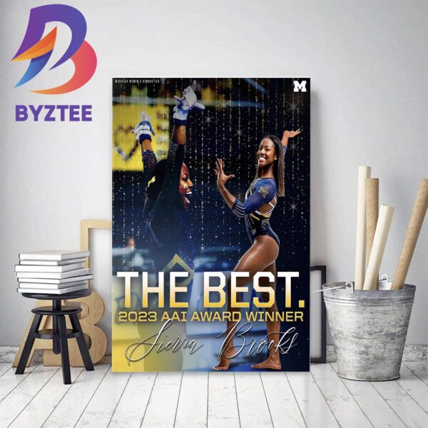 Sierra Brooks The Best 2023 AAI Award Winner Decor Poster Canvas