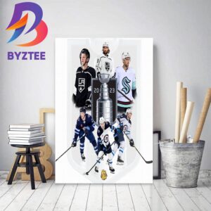 Six Former Bulldogs Set To Compete In 2023 Stanley Cup Playoffs Decor Poster Canvas
