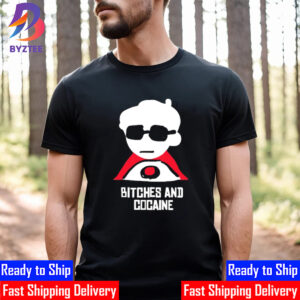 Skiddobarf Dave Strider Bitches And Cocaine Unisex T-Shirt