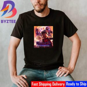 Spider Man Across The Spider Verse x LEGO Poster Shirt