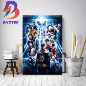 Stanley Cup Playoffs Only One Team Raise The Cup Decor Poster Canvas
