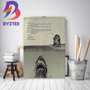 Star Wars Beat Jaws Decor Poster Canvas