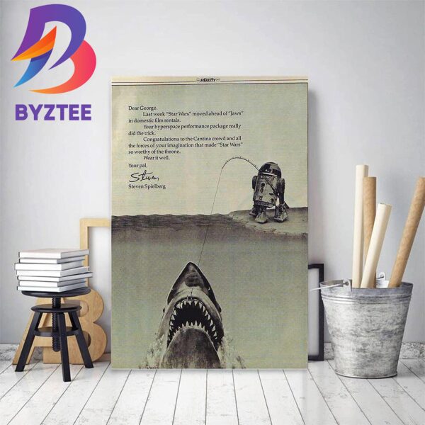 Star Wars Beat Jaws Decor Poster Canvas