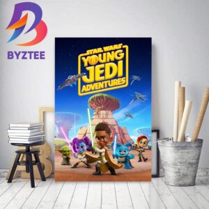 Star Wars Young Jedi Adventures Poster Decor Poster Canvas