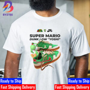Super Mario x Nike SB Dunk Low Yoshi Shirt