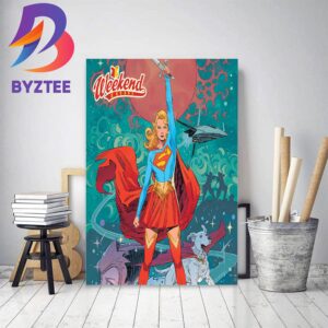 Supergirl Woman Of Tomorrow Decor Poster Canvas