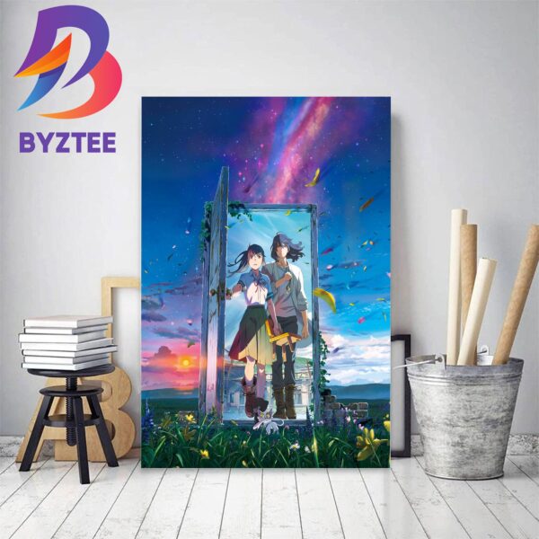 Suzume no Tojimari Poster Decor Poster Canvas