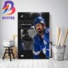 Tampa Bay Lightning Clinched 2023 Stanley Cup Playoffs Berth Decor Poster Canvas