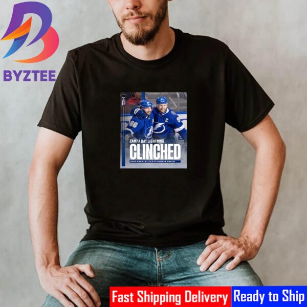 Tampa Bay Lightning Clinched 2023 Stanley Cup Playoffs Berth Shirt