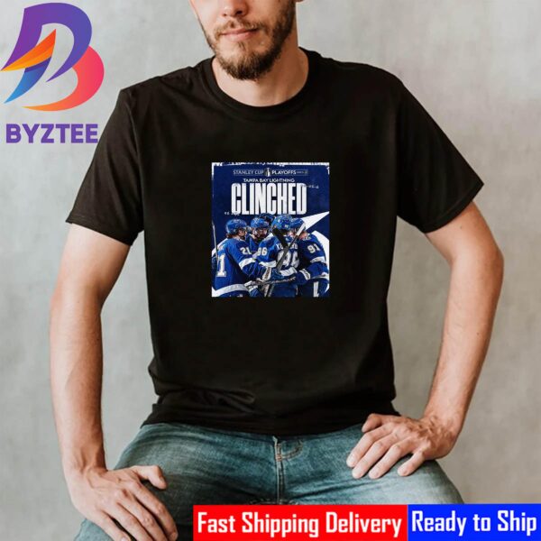 Tampa Bay Lightning Clinched Stanley Cup Playoffs 2023 Shirt