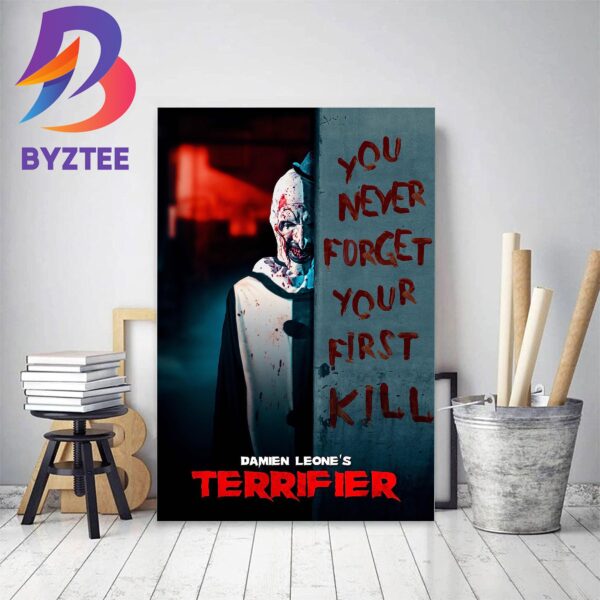 Terrifier Official Poster Decor Poster Canvas