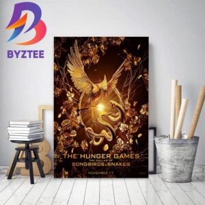 The Ballad Of Songbirds And Snakes Poster Decor Poster Canvas