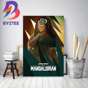 The Duchess In The Mandalorian Star Wars Decor Poster Canvas