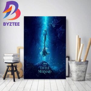 The Little Mermaid 2023 Of Disney IMAX Poster Home Decor Poster Canvas