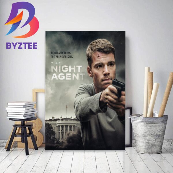The Night Agent Official Poster Decor Poster Canvas