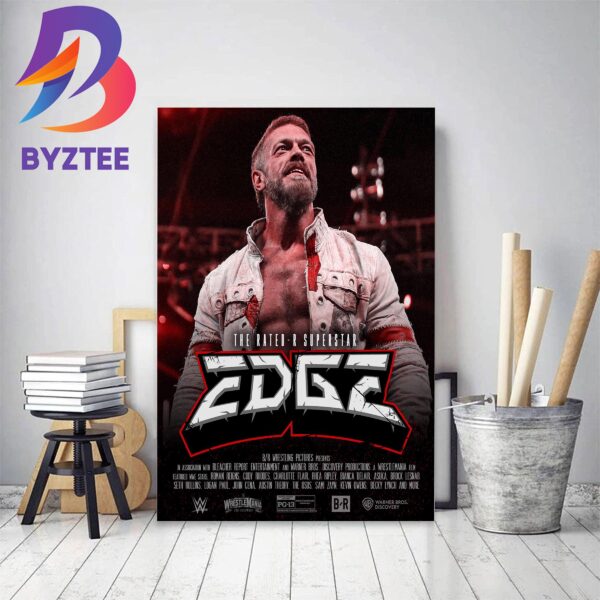 The Rated-R Superstar Edge Defeats Demon Finn Balor Inside Hell In A Cell Decor Poster Canvas