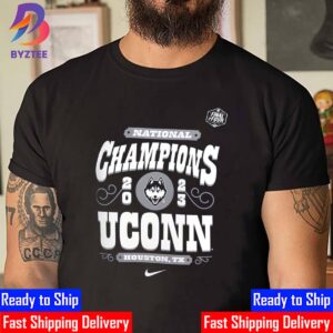 UConn Huskies Champions 2023 NCAA Mens Basketball National Champions Shirt