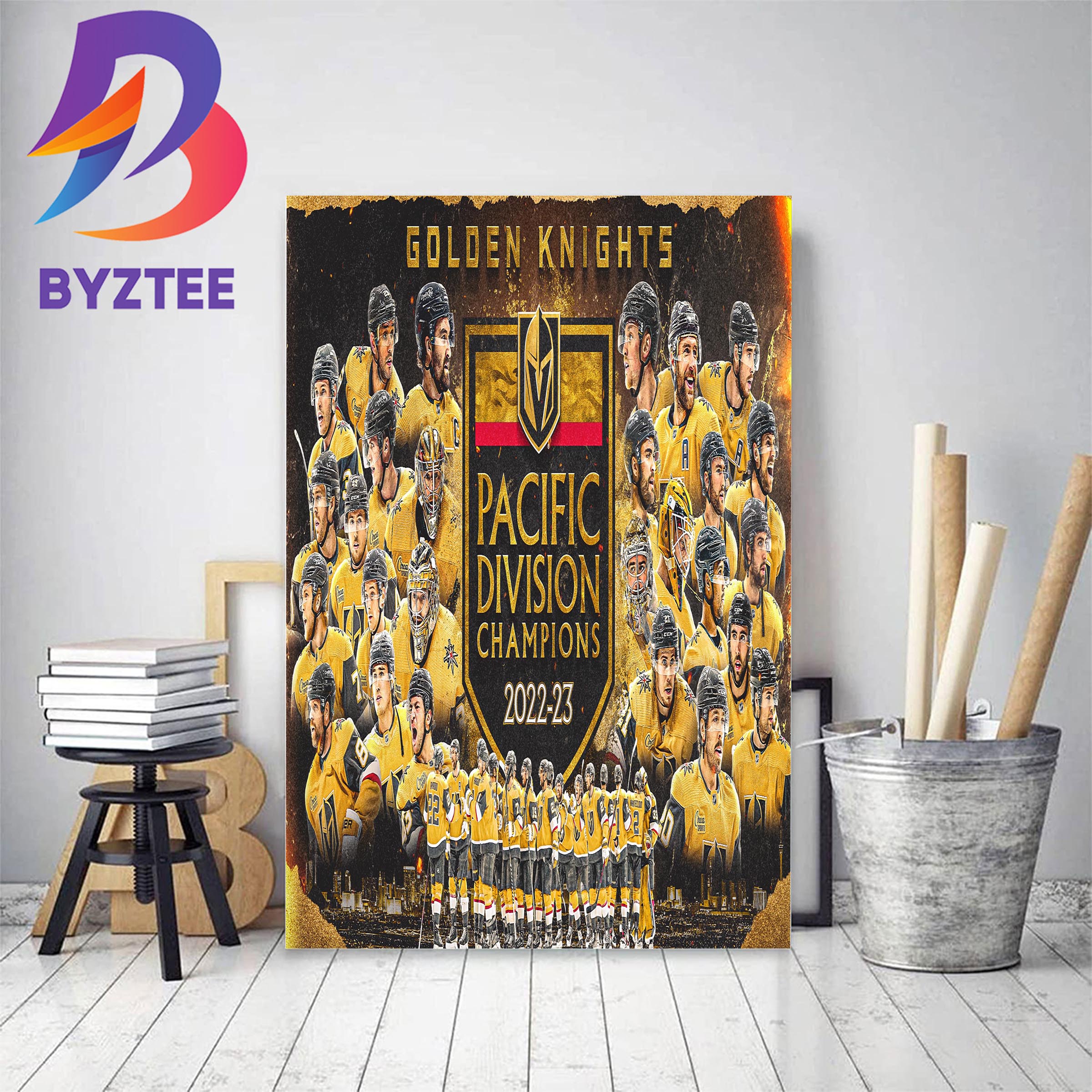 https://byztee.com/wp-content/uploads/2023/04/Vegas-Golden-Knights-Are-The-2022-2023-Pacific-Division-Champions-Decor-Poster-Canvas_48916654-1.jpg