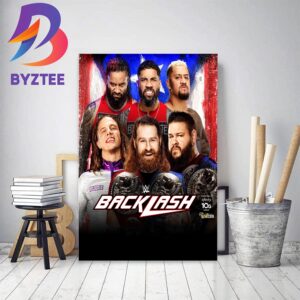 WWE Backlash Decor Poster Canvas