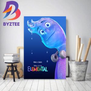 Wade Voiced By Mamoudou Athie In Elemental 2023 Decor Poster Canvas