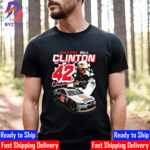 William Bill Clinton 42 Racing Collection Unisex T-Shirt